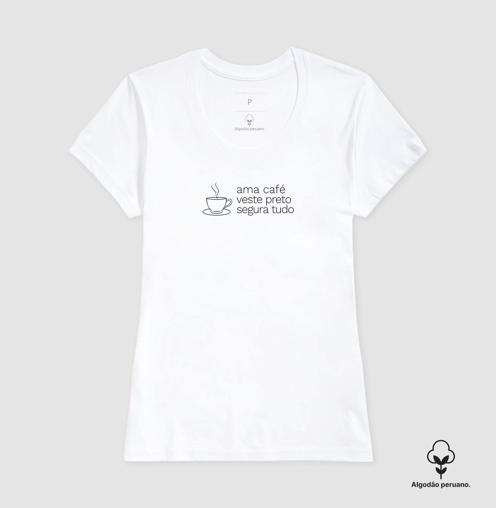 Ama café, veste preto e segura tudo - Imagem 6