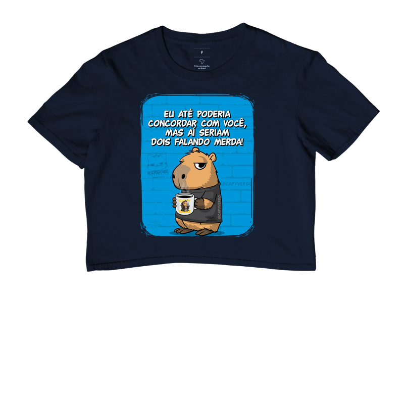 Camiseta Capivara Falando Merda - Imagem 4