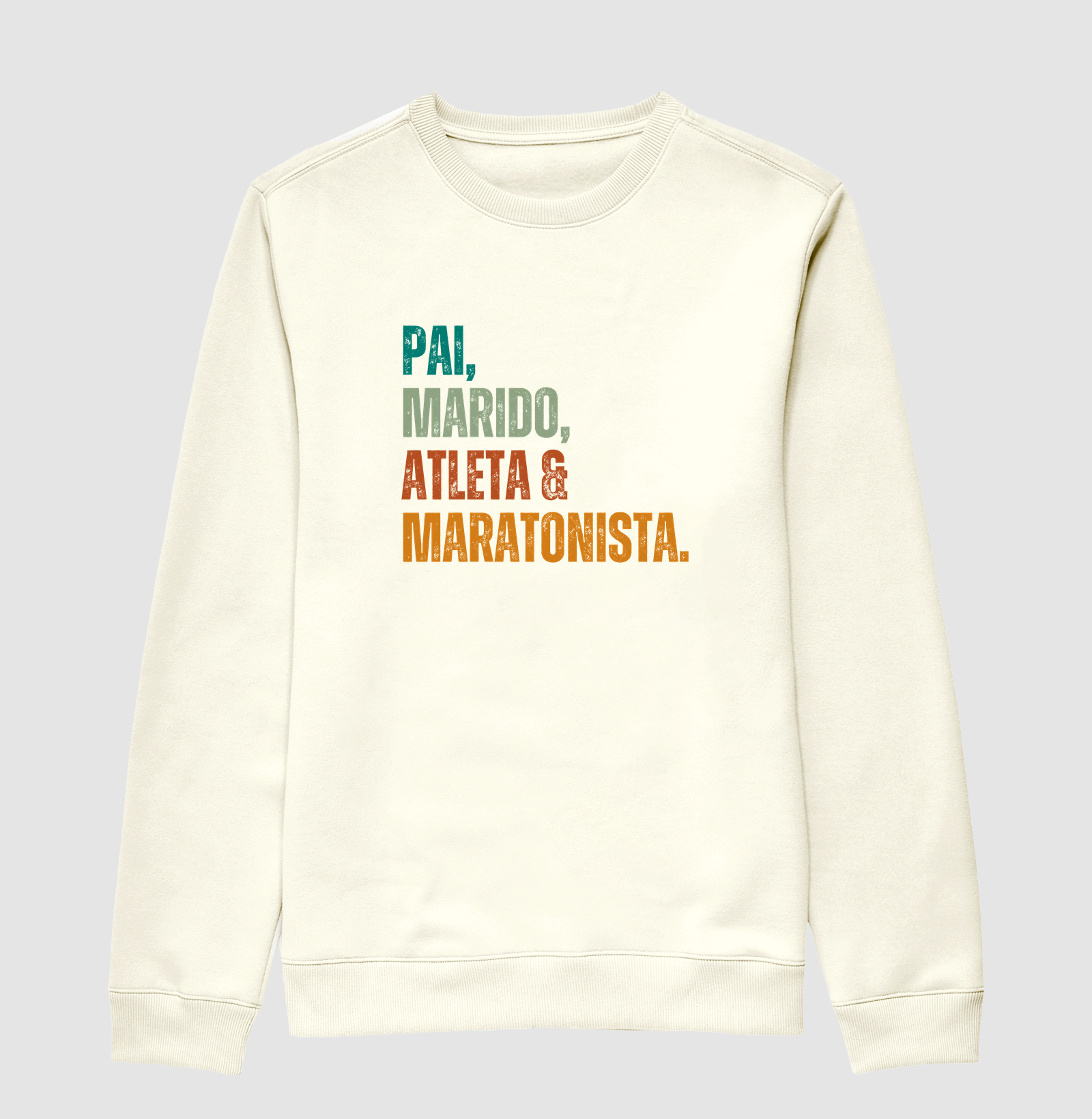 Moletom Corrida - Pai, Marido, Atleta e Maratonista - Imagem 2