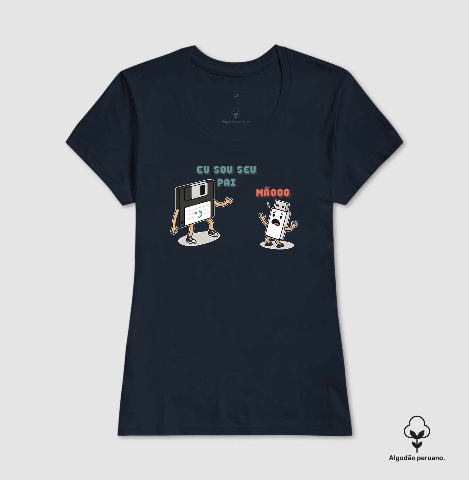 Camiseta Algodão Peruano Eu sou seu Pai - Imagem 5