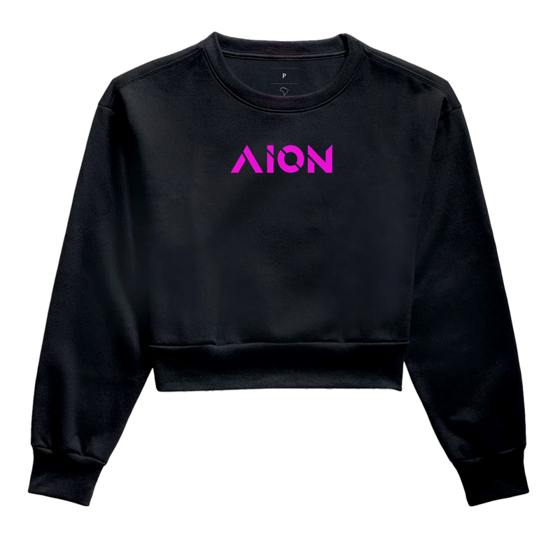 Moletom Cropped | Linha Abstract — Aion Abstract - Imagem 2