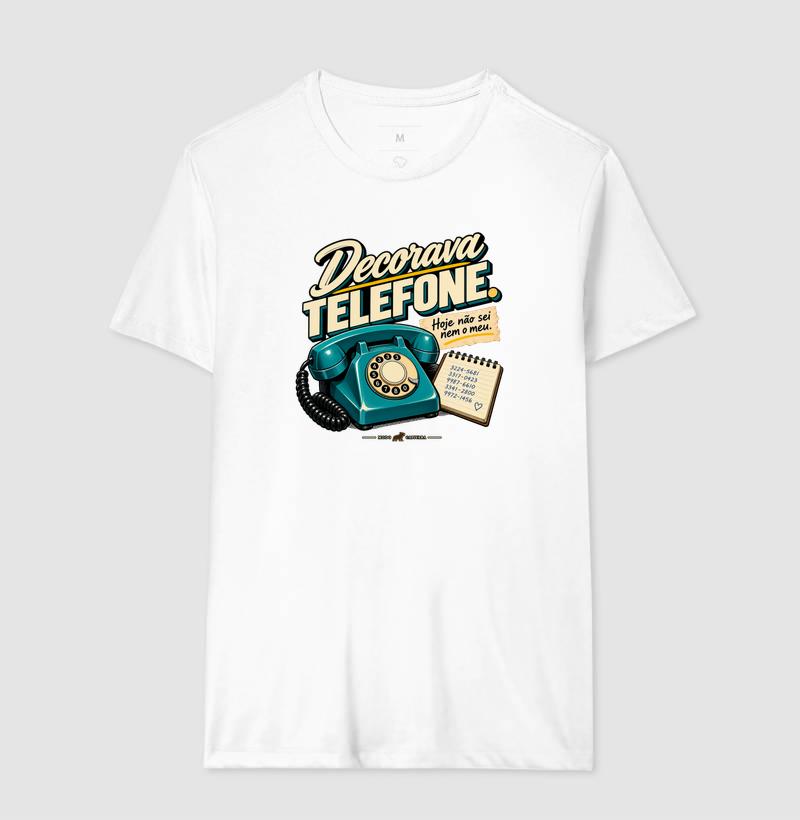 DECORAVA TELEFONE - Modo Capivara - Camiseta - Imagem 6