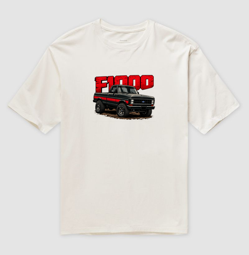 Camiseta oversized F1000 - Imagem 7