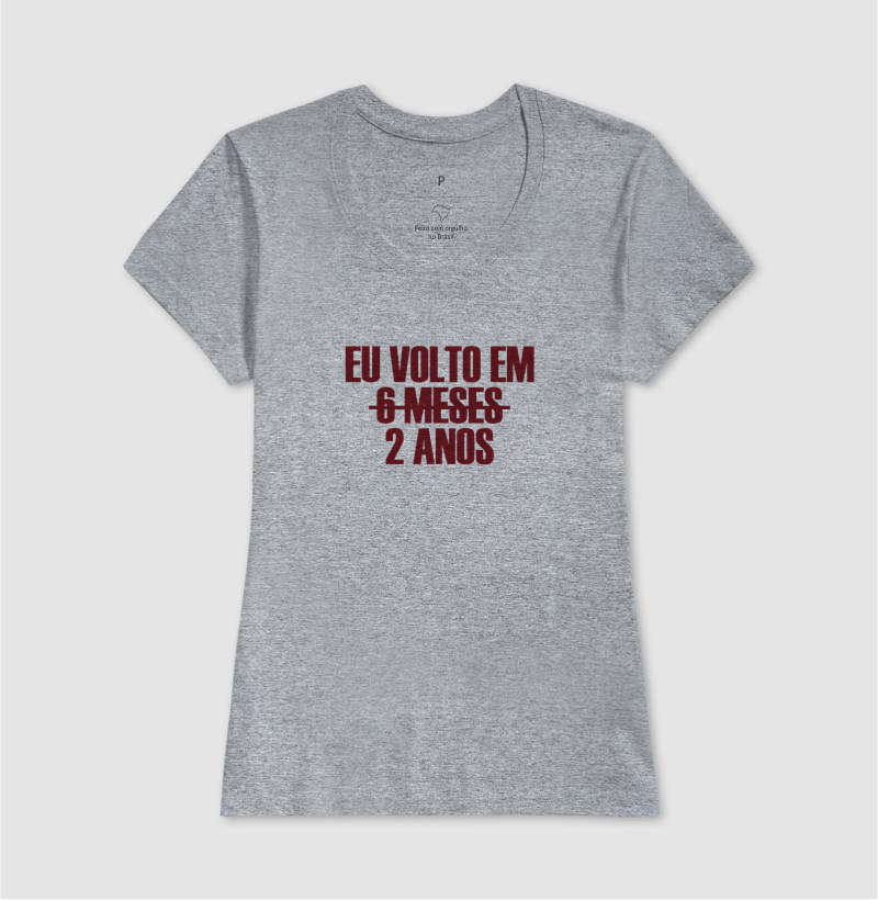Camiseta Eu Volto em 2 Anos - Imagem 9