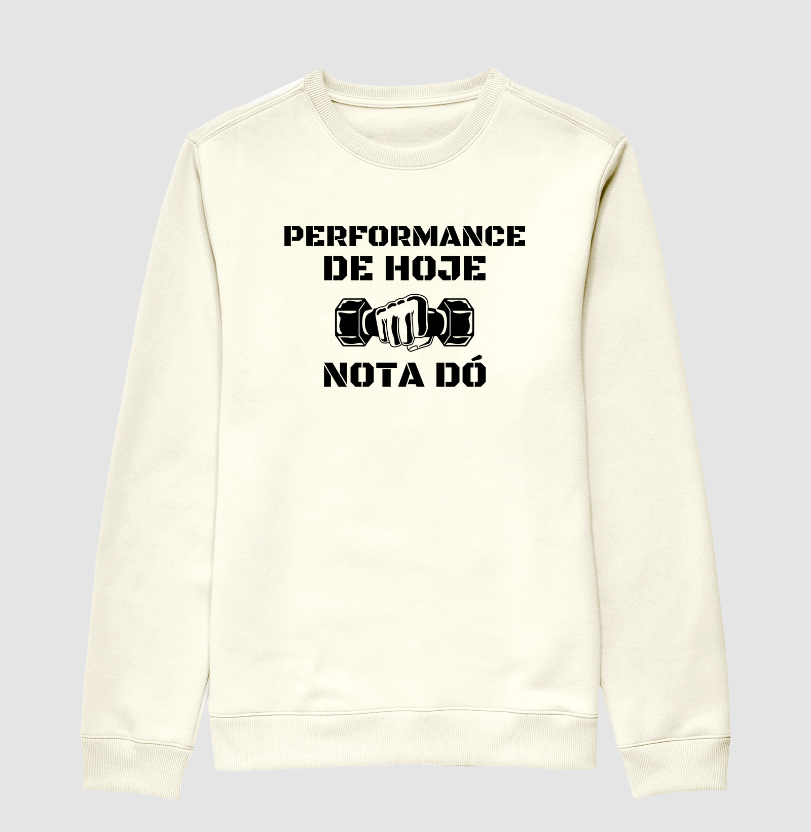 Performance de hoje, noda dó
