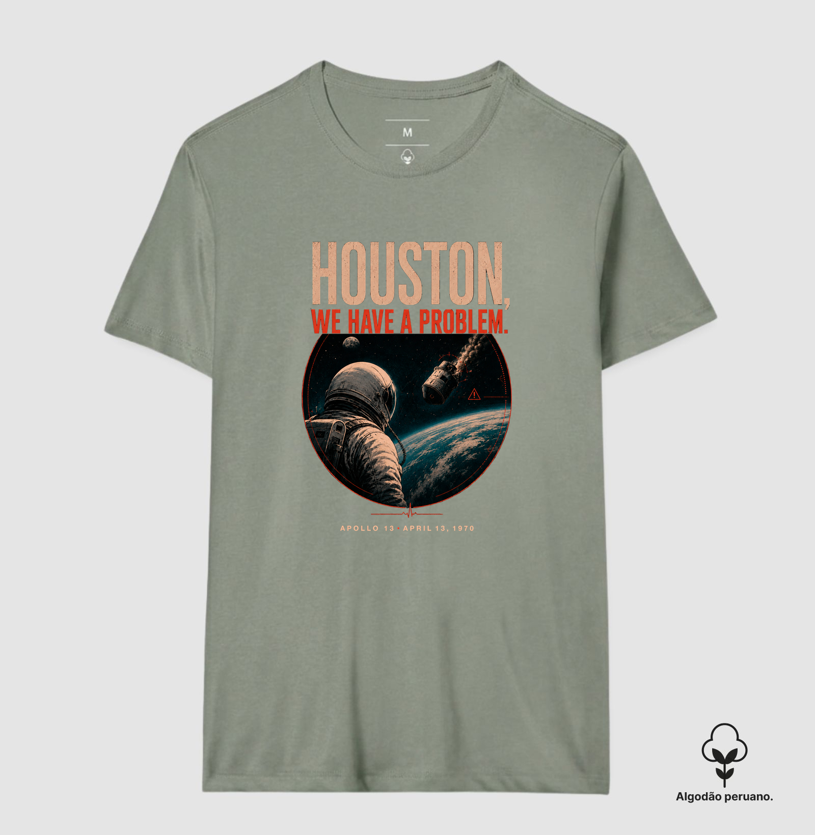 Camiseta - "We have a problem" - Imagem 6