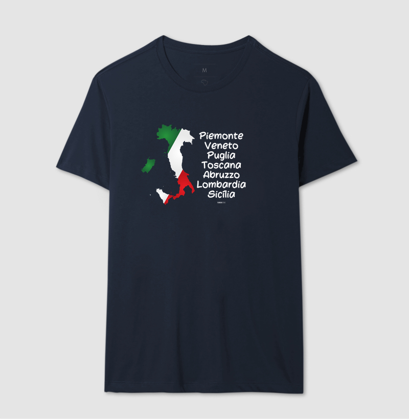Camiseta Vinho - Regiões da Itália - Imagem 7