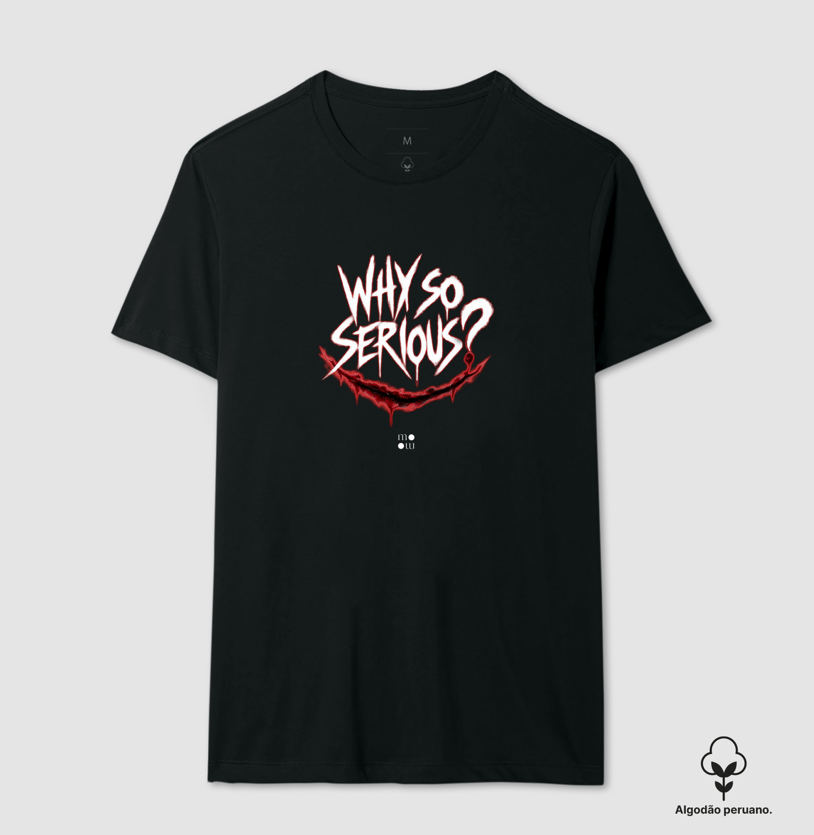 Why so serious? Algodão Peruano - Imagem 3