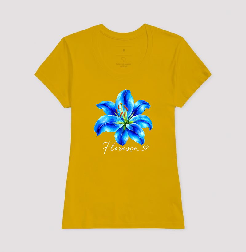 Camiseta Floresça Blue - Imagem 15