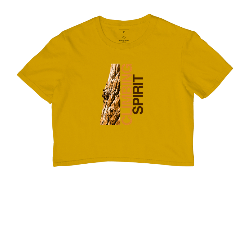 Camiseta Cropped Falésia & Magnésio | Climbing Spirit - Imagem 8