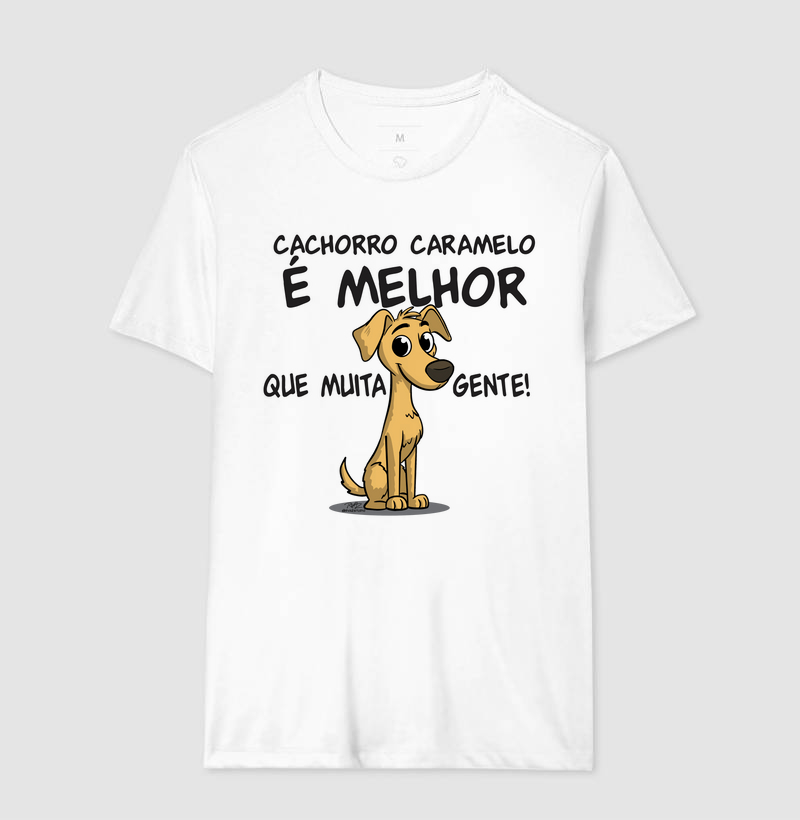 Camiseta Cachorro Caramelo - Imagem 4