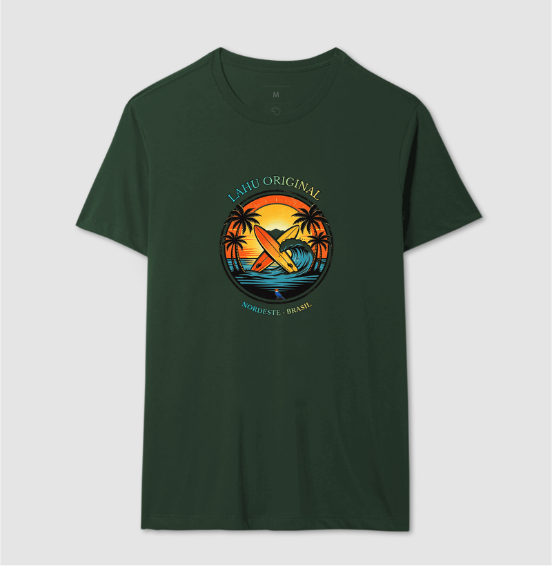 “Sinta a energia das ondas nordestinas com a estampa Lahu Original. Cores vibrantes, estilo surf e alma brasileira — feita para quem carrega o sol e o mar no coração. Vista o Nordeste, vista Lahu!” - Imagem 12