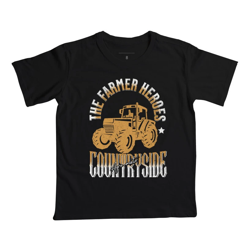 Camiseta Infantil The Farmer Heroes - Imagem 4