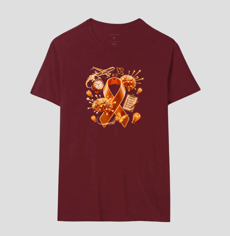 Camiseta Outubro Laranja - Imagem 8