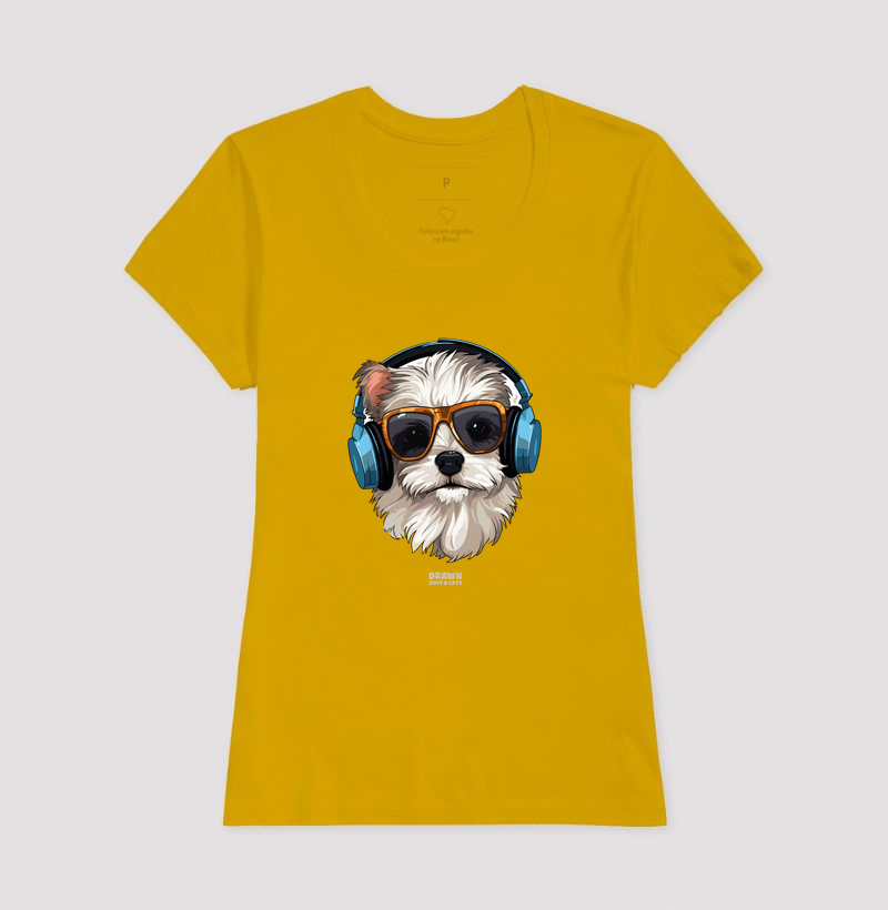Shih Tzu de phone e óculos escuro - Imagem 15