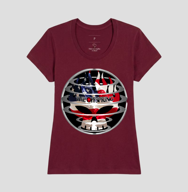The Offspring - Crânio Bandeira Americana - Imagem 19