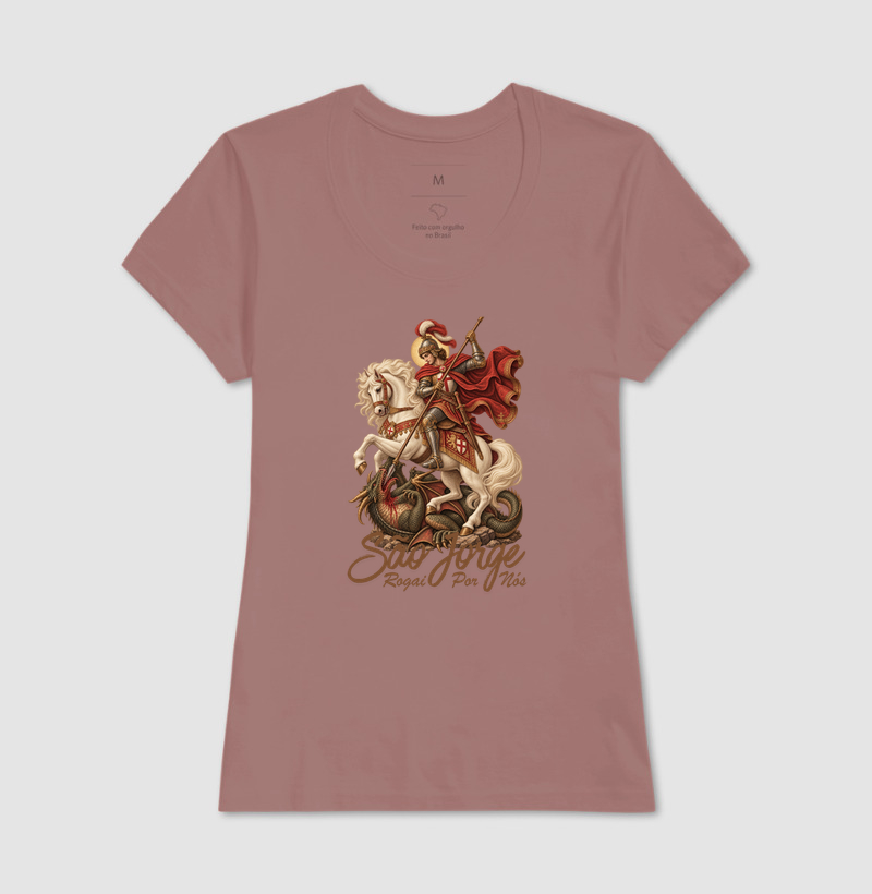 Camiseta São Jorge Rogai Por Nós - Imagem 15