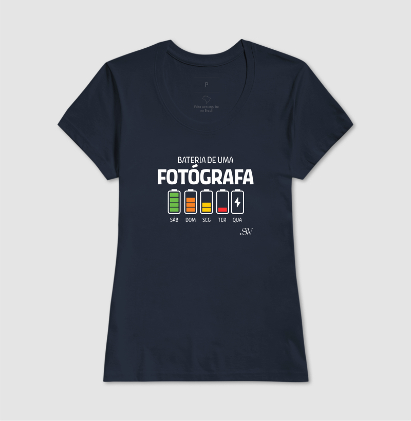 T-shirt | Shutter 04 Fotografia | Bateria original - Imagem 7