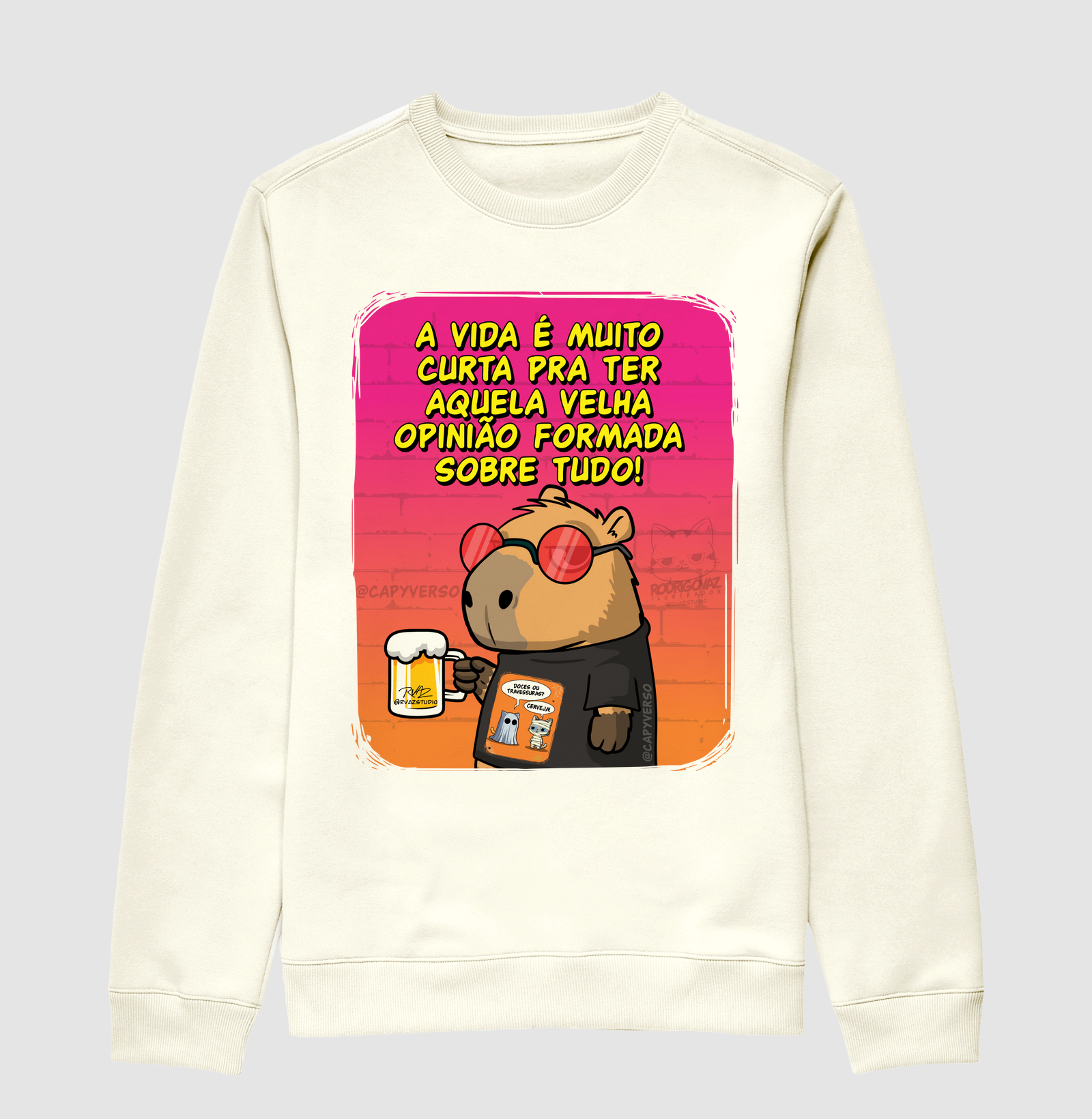 Camiseta Capivara Opinião - Imagem 2