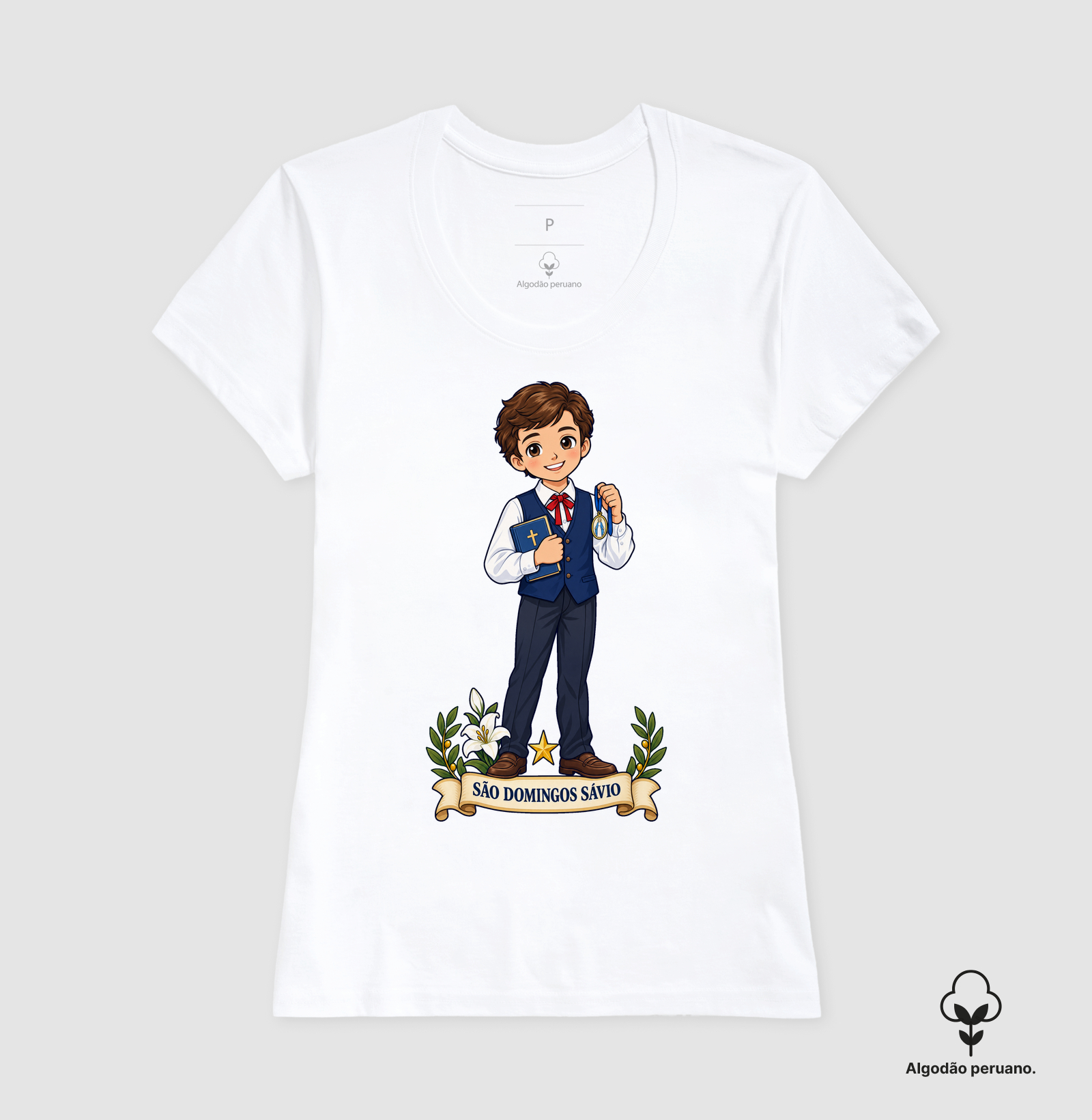 São Domingos Sávio estilo chibi - Imagem 6