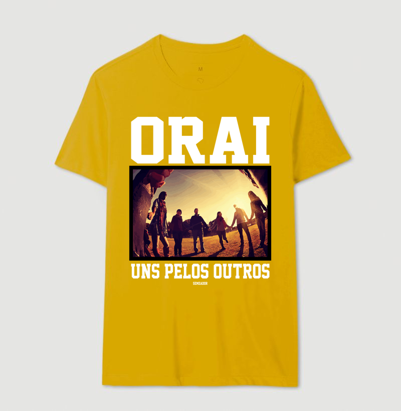Camiseta Cristã Orai Uns Pelos Outros - Imagem 14
