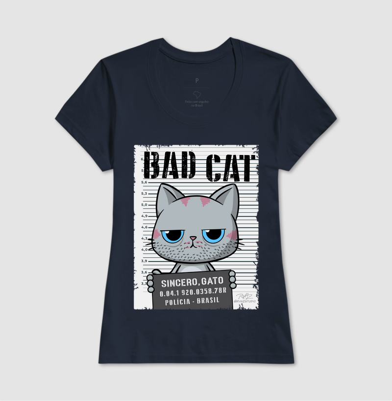 Camiseta Bad Cat - Imagem 7