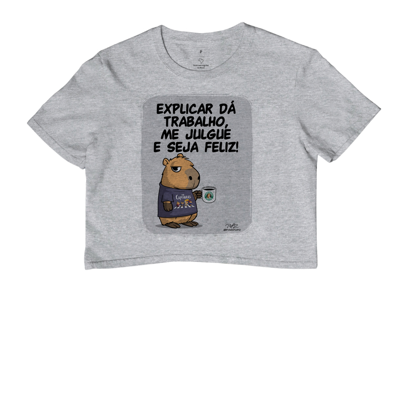 Camiseta Capivara me julgue - Imagem 6