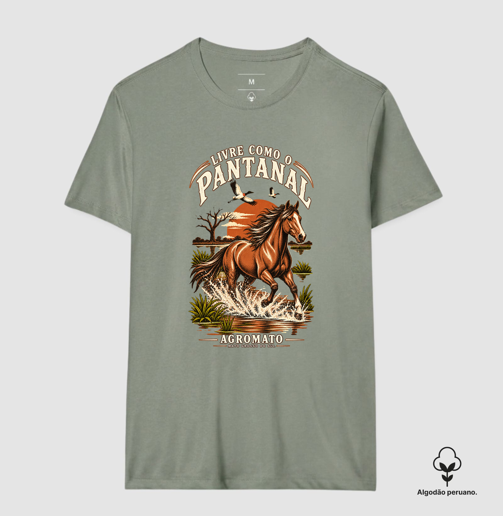 Camiseta Livre como o Pantanal - Imagem 9