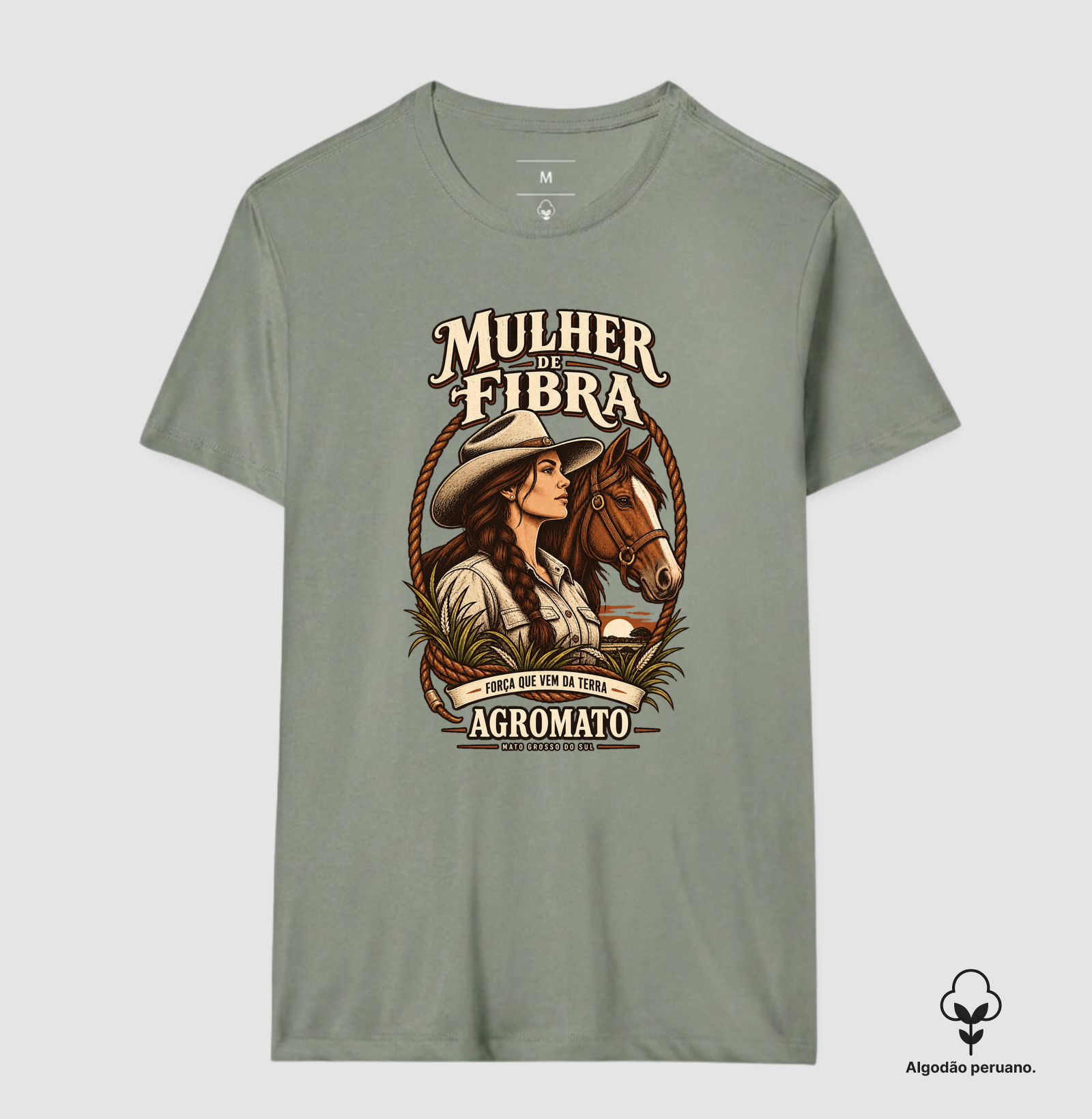 Camiseta Mulher de Fibra - Imagem 2
