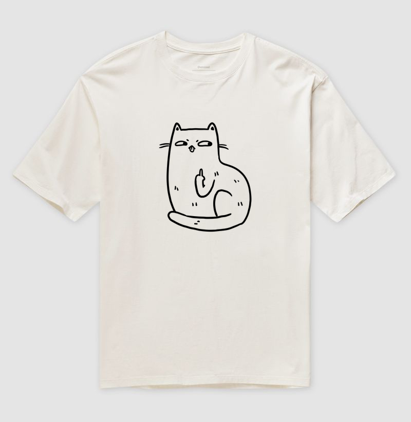 Middle Finger Cat - Imagem 4