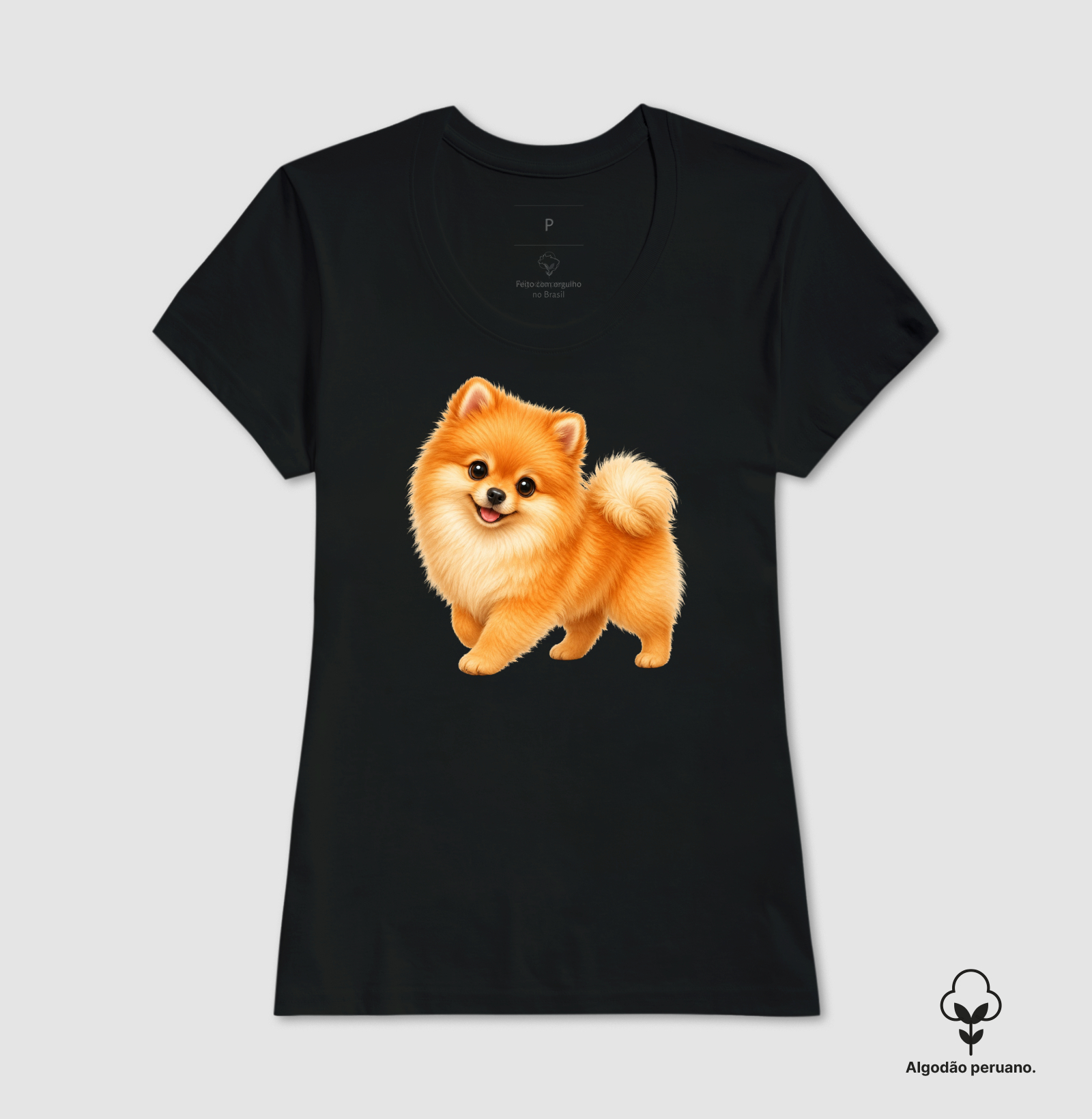 Pomerânia (Spitz Alemão) Laranja - Desenho Animado - Imagem 7