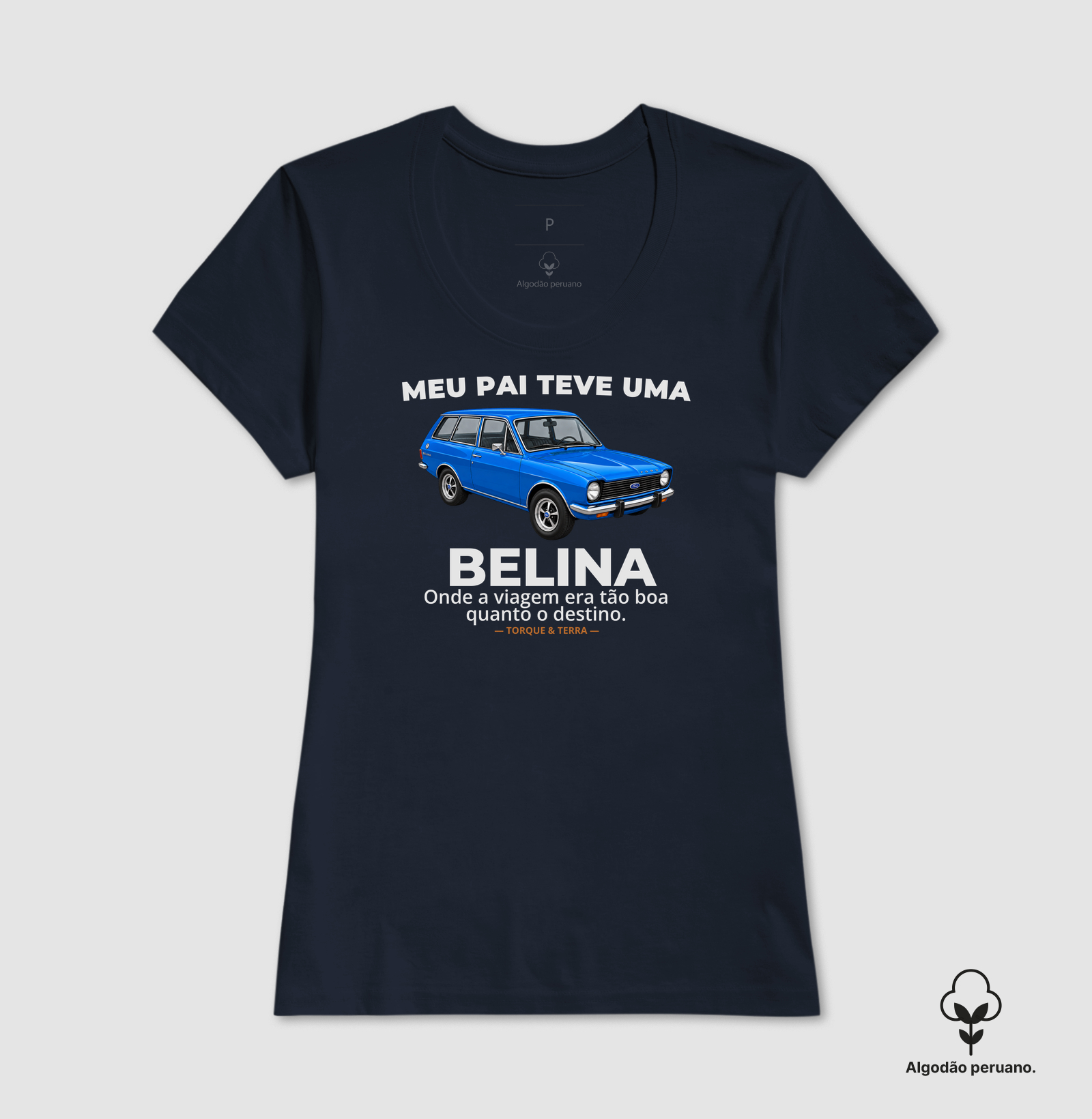 Meu pai teve uma - BELINA - azul - Imagem 5