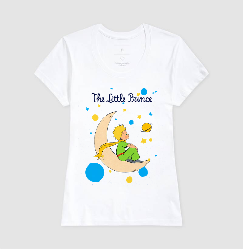 Camiseta O Pequeno Príncipe Saint-Exupéry - Imagem 5