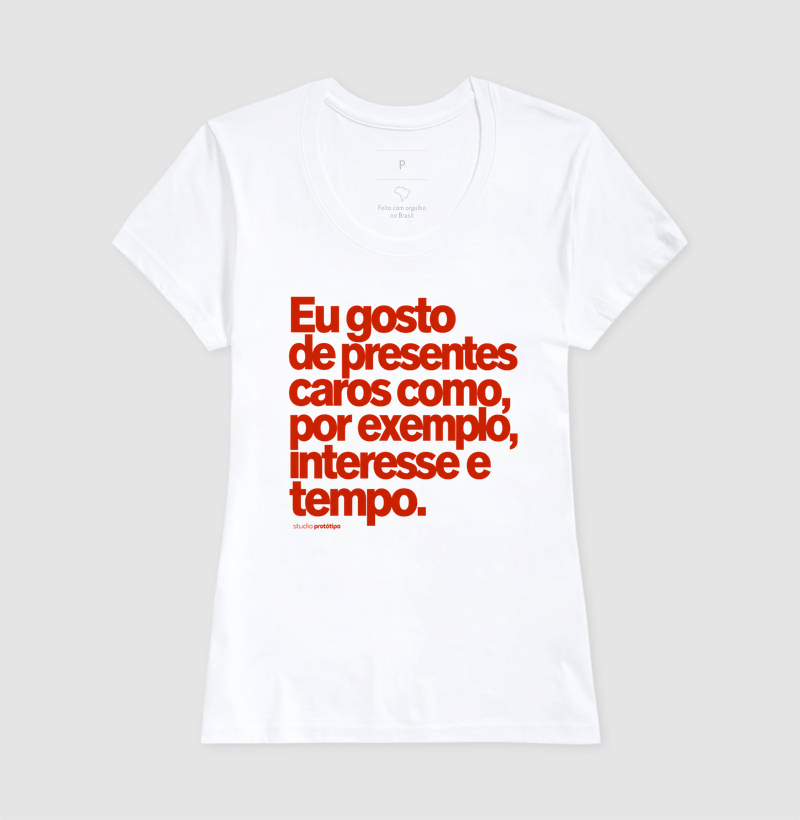 Eu Gosto de Presentes Caros (estampa G) - Imagem 5