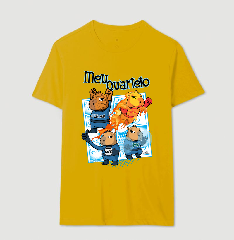 Camiseta Capivara Quarteto - Imagem 14