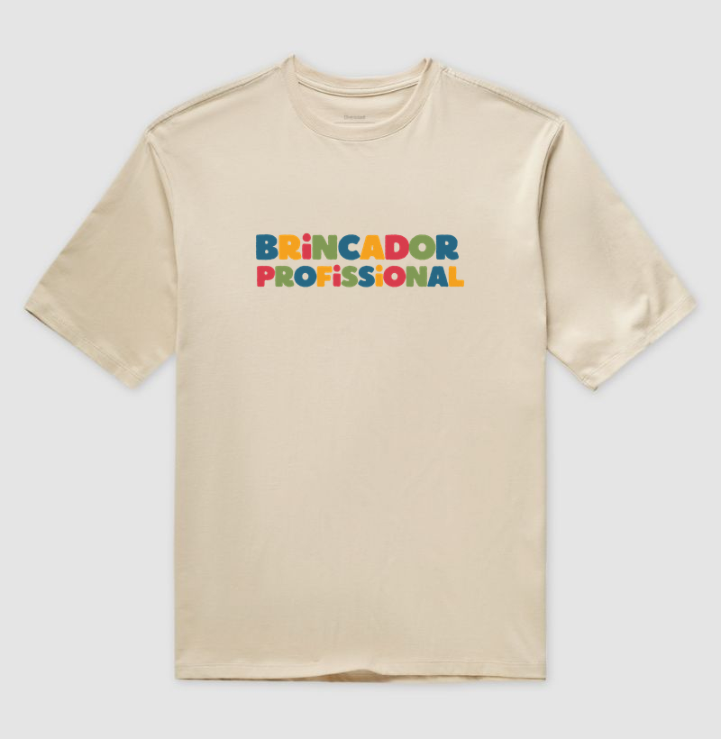 Camiseta Oversized | Brincador Profissional  - Imagem 3