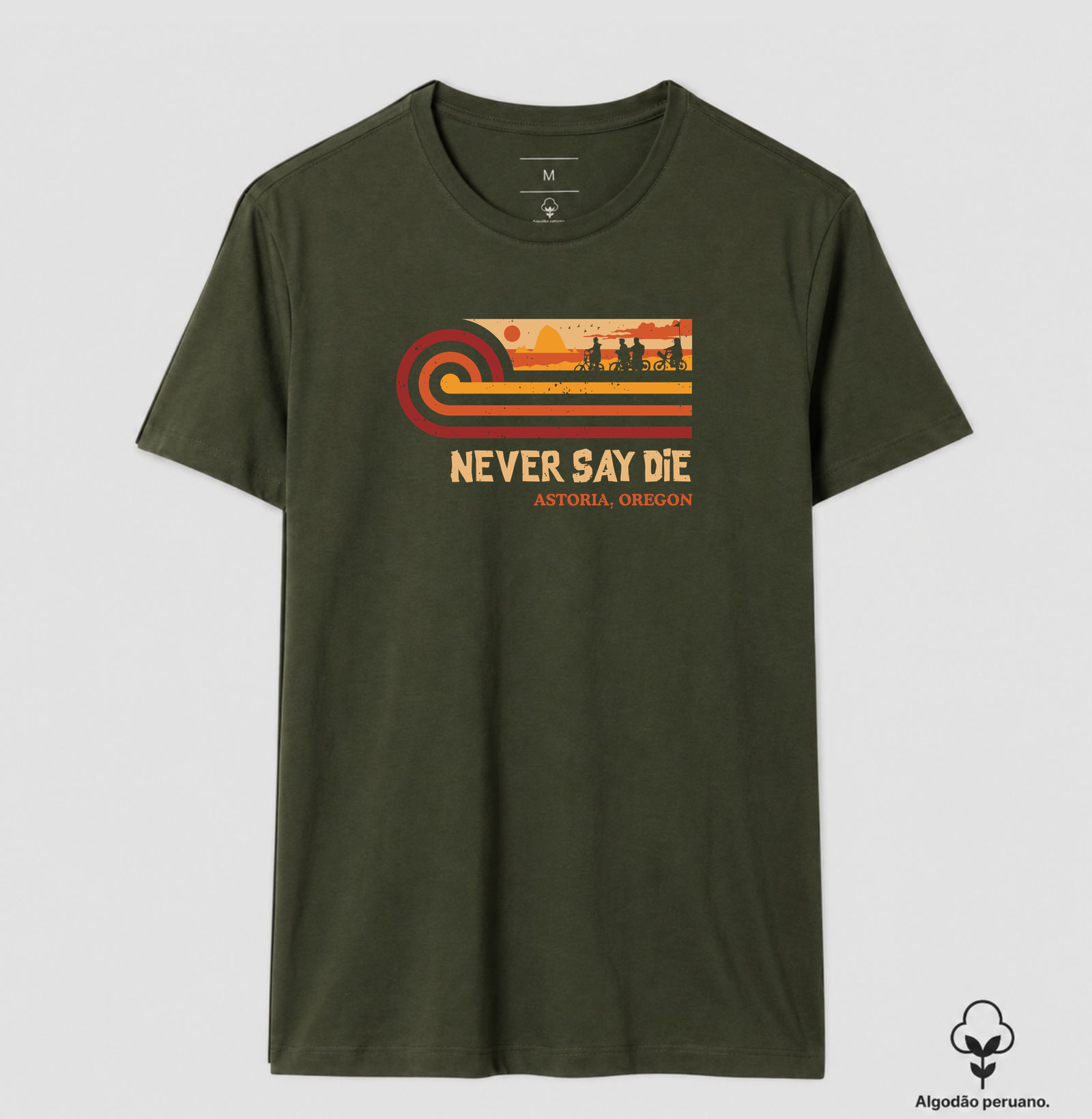 Camiseta Algodão Peruano Retro Vintage Docks - Imagem 6