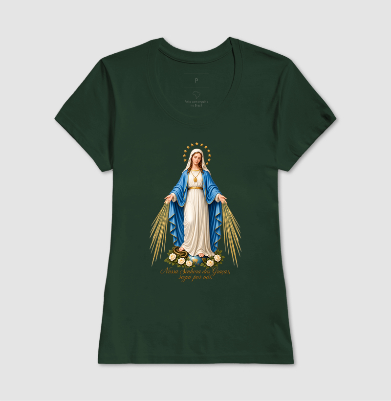 Camiseta Nossa Senhora das Graças - Imagem 9