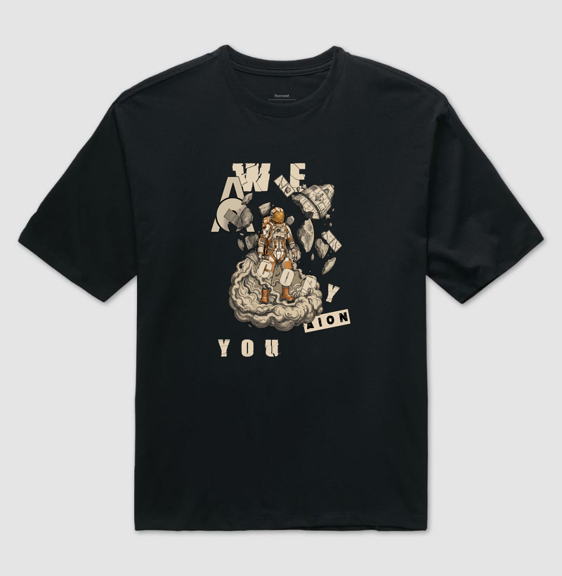 Camiseta Oversized Apollo Lunar | Linha Abstract — Aion Abstract - Imagem 2