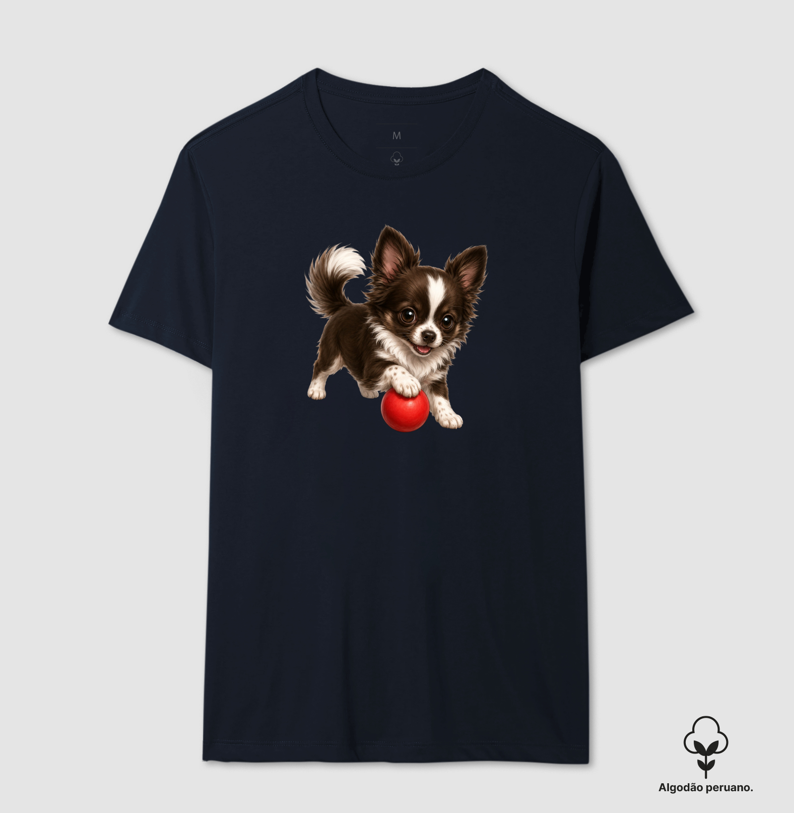 Chihuahua Pelo Longo Marrom - Desenho Animado - Imagem 7