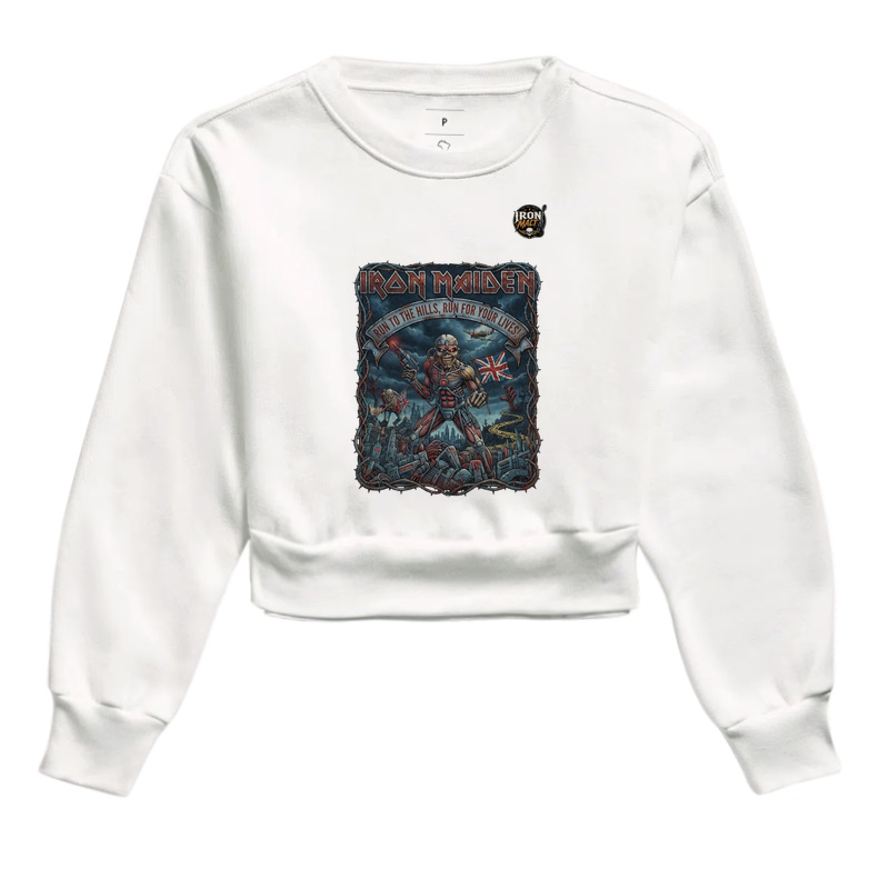 Camiseta Iron Maiden “Run to the Hills” - Imagem 3