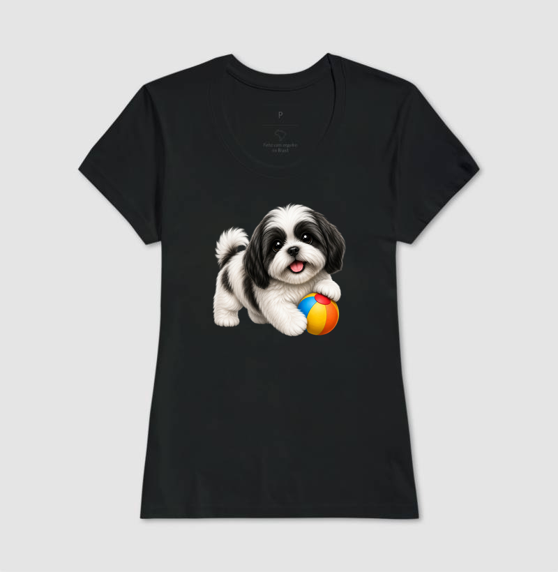 Lhasa Apso Preto - Desenho Animado - Imagem 3