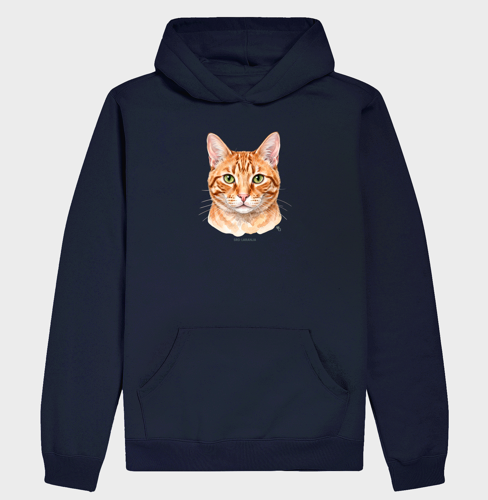 Gatos - SRD Laranja - Moletom Hoodie - Imagem 6