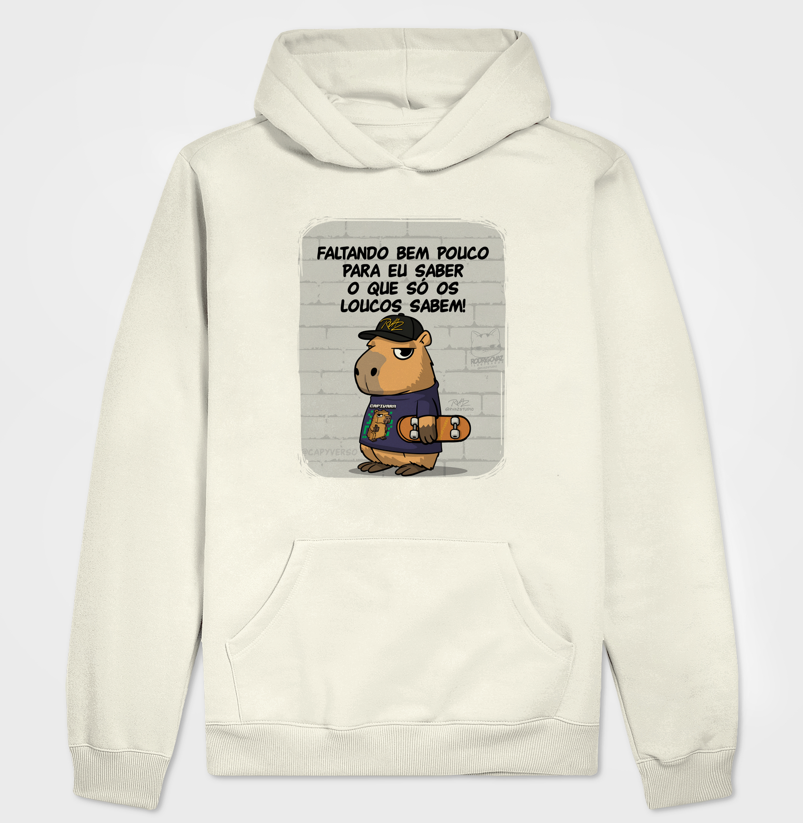 Camiseta Capivara só os loucos - Imagem 3