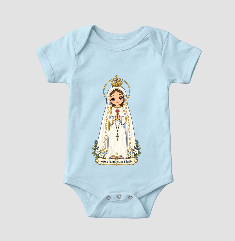Nossa senhora e Fátima estilo chibi - Imagem 4