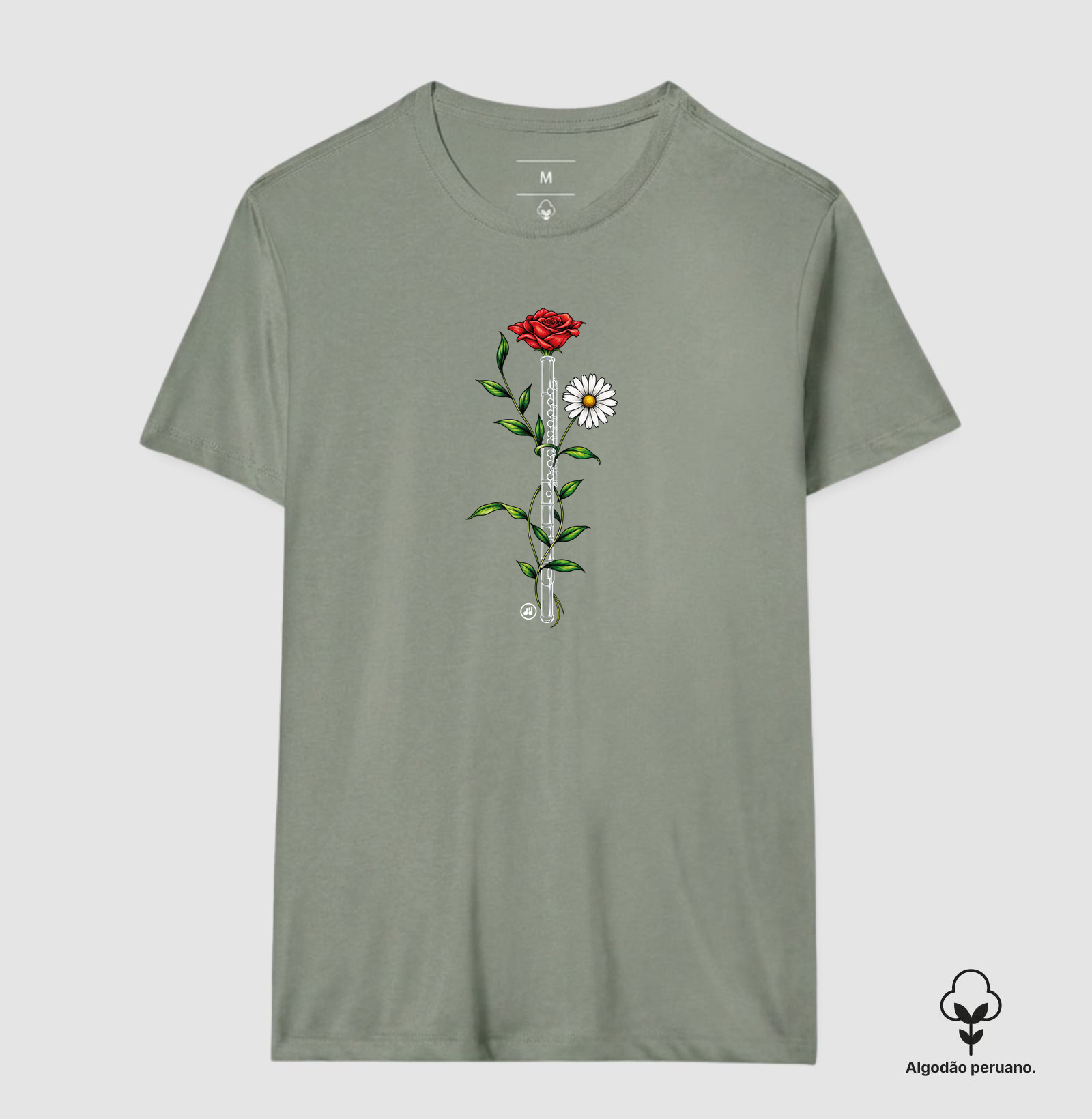Flauta Transversal e Flores - Imagem 7