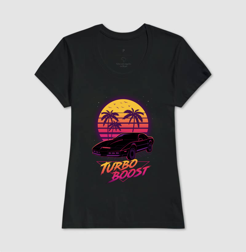 Camiseta  Retro Turbo Boost - Imagem 3