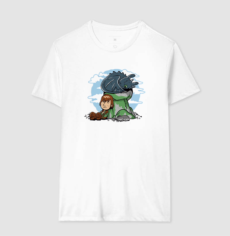 Camiseta Relaxando com meu Dragão - Imagem 4