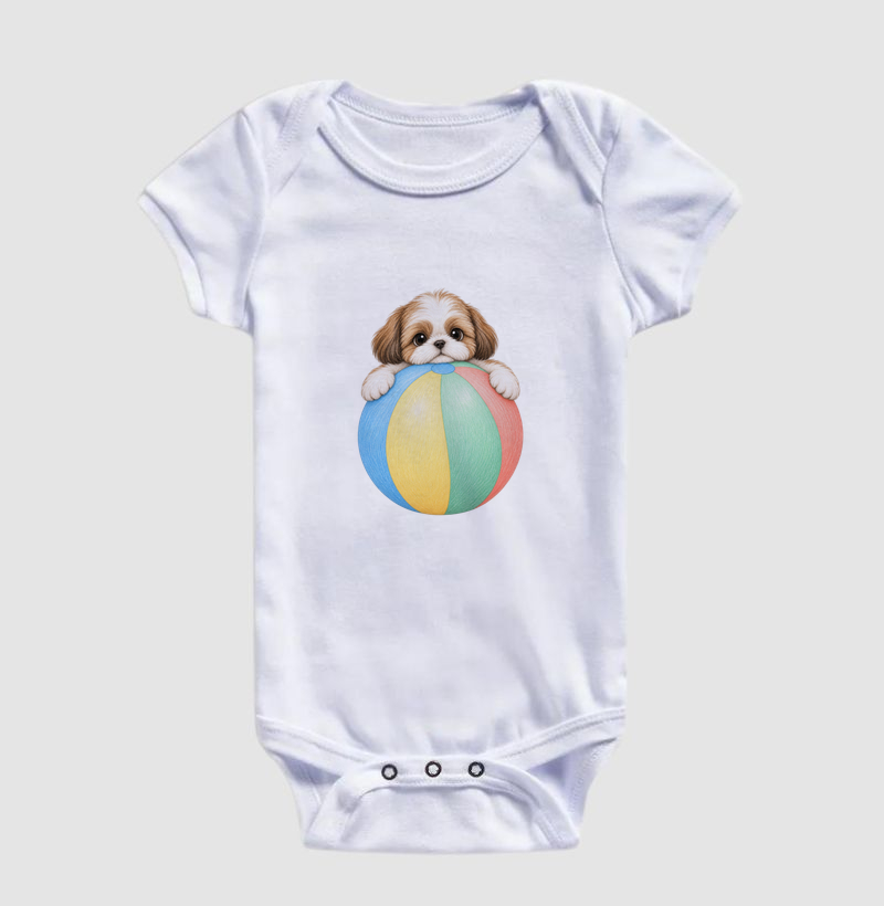 Shih Tzu Filhote Brincando - Imagem 3