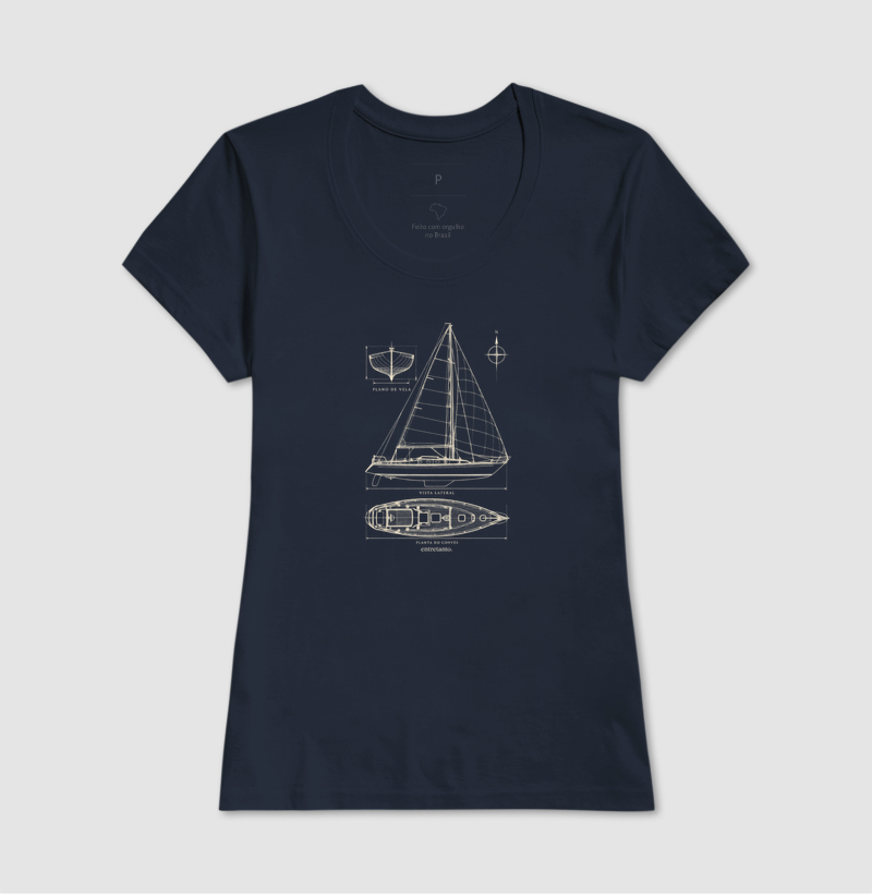 Camiseta Plano de Navegação - Imagem 5